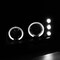 Spec-D Tuning 03-06 Chevrolet Silverado Halo LED Projector Black 2LHP-SIV03JM-TM - alternate 2